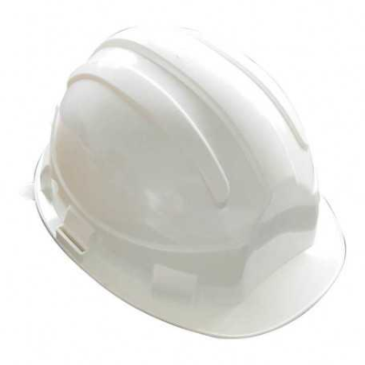 Casque Chantier Blanc Uni EN397