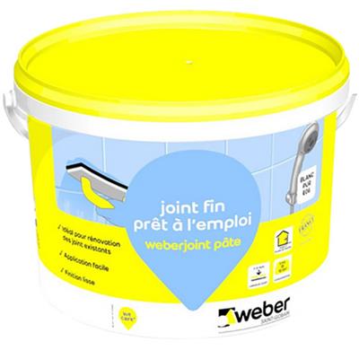 Weberjoint pâte blanc - Seau 5 kg