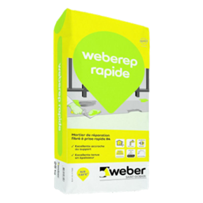 Weberep rapide NF- Sac 25 kg