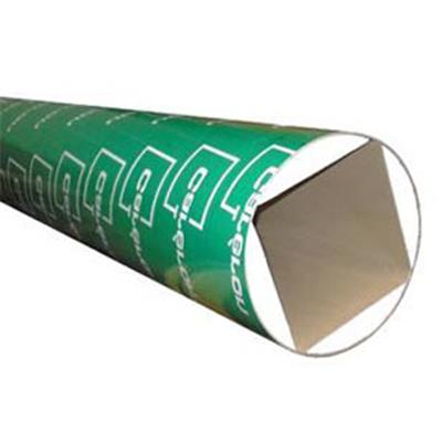 Tube coffrage carré 30x30 4ml Chanfreiné