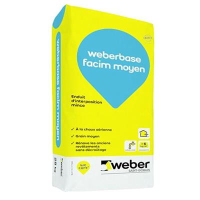 Weberbase facim moyen - Sac 25 kg