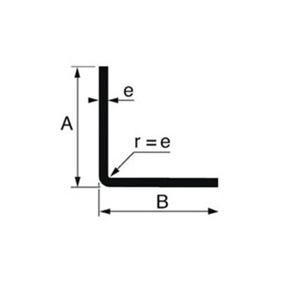 Cornière PAF A 193 - 100x30x3 mm - 6ml