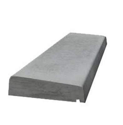 Couvertine béton gris 1 Pente - 25x100