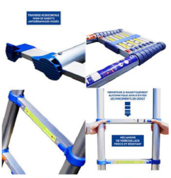 Echelle Télescopique Renforcée - 320cm