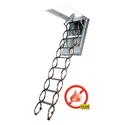 Escalier LSF 60 Coupe Feu - Hauteur max. sous plafond 3.00m