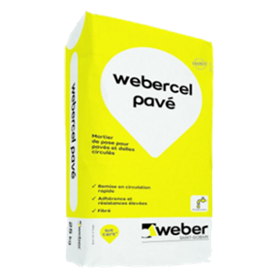 Webercel pavé - Sac de 25 kg