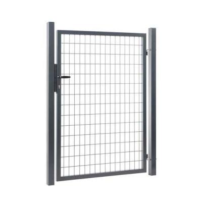 Portillon Grillage 100x120 Gris Opsial 