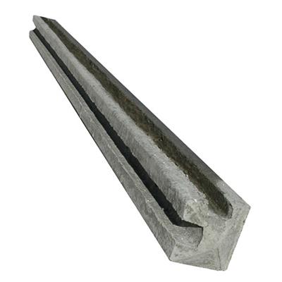 Poteaux d'angle pour clôture béton - 12x12 - 2.50m