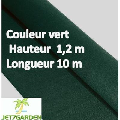 Toile HDPE 300g/m²x10m - Vert