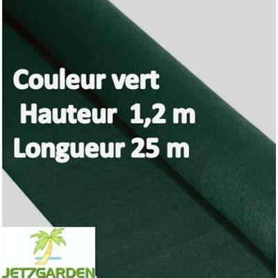 Toile HDPE 300g/m²x25m - Vert