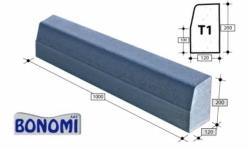 Bordure trottoir bton type T1 - H20xl12X100cm