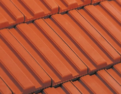 Tuile PV 13 Terre cuite Flamm rustique