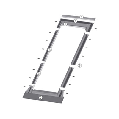 Raccord d'étanchéité pour fenêtre de balcon - EZV-A/G